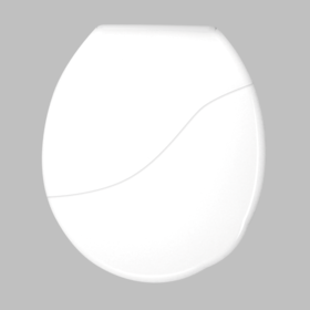 Assento Convencional 0595 Oval Branco Durin