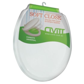 Assento Oval Soft Close 3197 Civitt