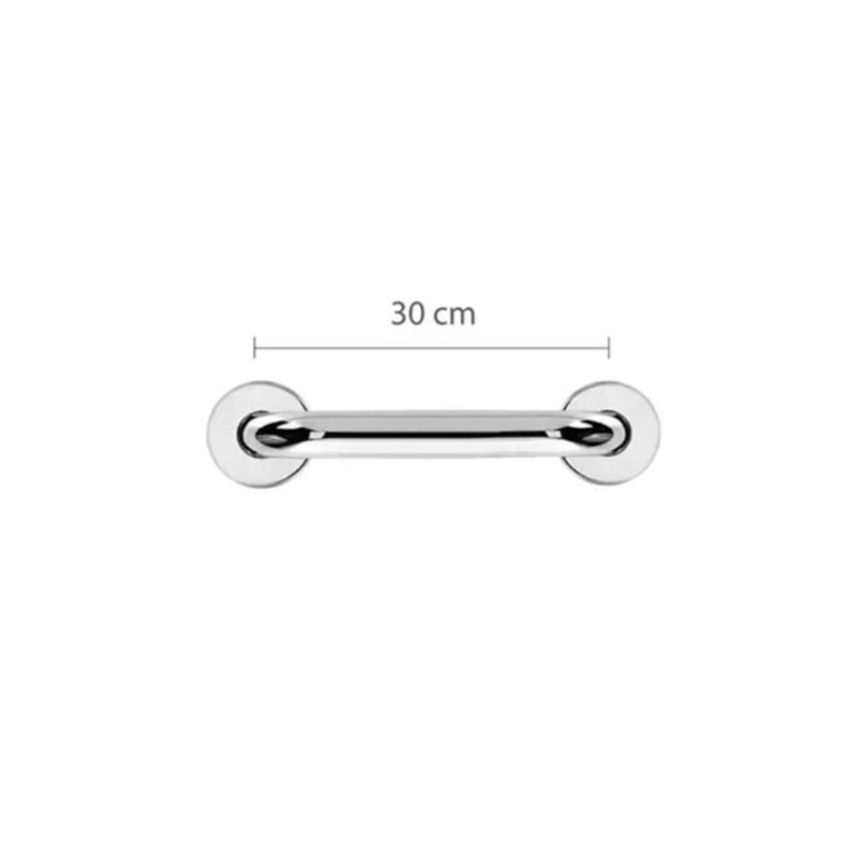 Barra de Apoio Reta Aço Inox 30cm 7/8 BA78/3 Astra