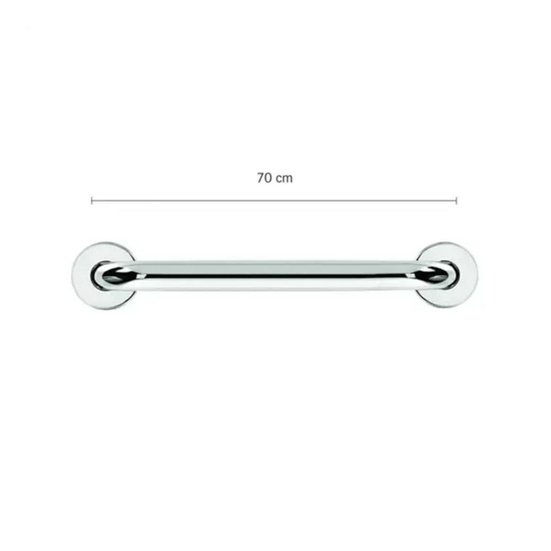 Barra de Apoio Reta Aço Inox 70cm 7/8 BA78/7 Astra