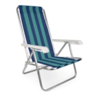 Cadeira de Praia Alumínio 4 Posições 2103 Mor Cadeira de Praia Alumínio 4 Posições 2103 Mor