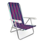 Cadeira de Praia Alumínio 4 Posições 2103 Mor Cadeira de Praia Alumínio 4 Posições 2103 Mor