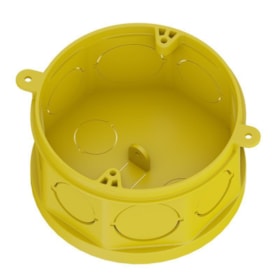 Caixa De Luz 4x4 Octogonal Fundo Móvel Amarela 33043155 Tigre Caixa De Luz 4x4 Octogonal Fundo Móvel Amarela 33043155 Tigre