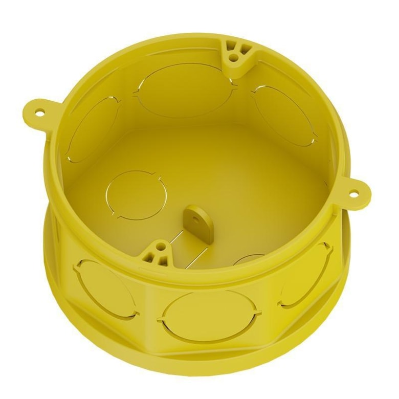 Caixa De Luz 4x4 Octogonal Fundo Móvel Amarela 33043155 Tigre Caixa De Luz 4x4 Octogonal Fundo Móvel Amarela 33043155 Tigre