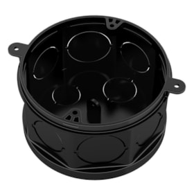 Caixa Luz 4x4 Octogonal Fundo Móvel Preta 33043376 Tigre Caixa Luz 4x4 Octogonal Fundo Móvel Preta 33043376 Tigre