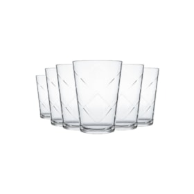 Copo Maracatu Jogo com 6 Peças 275ml Incolor 251 Nadir Copo Maracatu Jogo com 6 Peças 275ml Incolor 251 Nadir