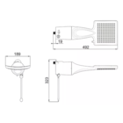 Ducha Loren Shower Eletrônico 127V 5500W 7510155 Lorenzetti