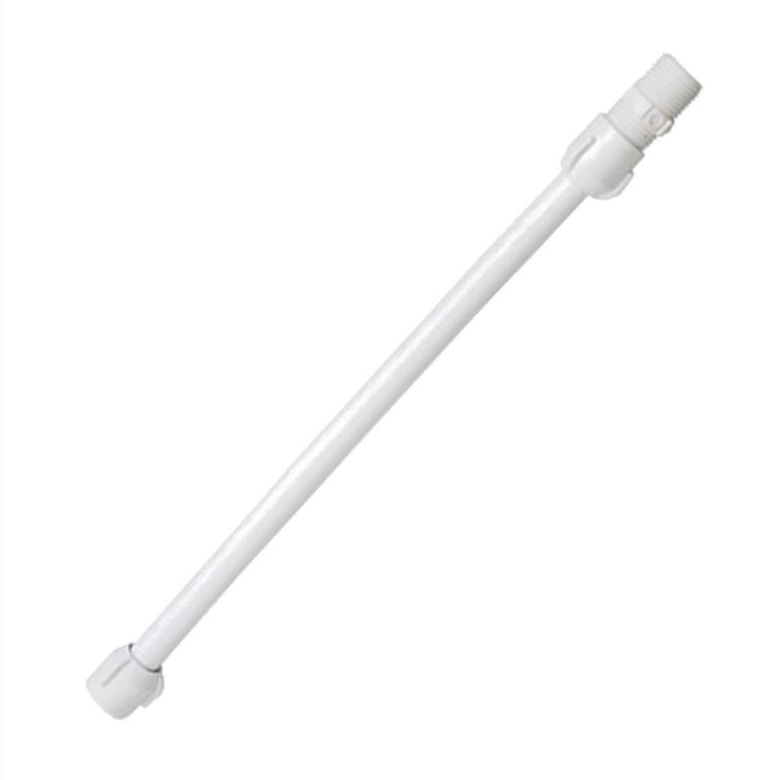 Engate Flexível Branco de 1/2 com Niple 100cm EN100 Astra