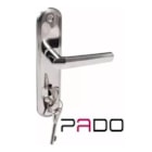 Fechadura Externa Concept Cromado ESP-401E- Cromado Pado