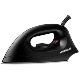 Ferro de Passar Roupa a Seco Mondial FSN-55-B - Preto Ferro de Passar Roupa a Seco Mondial FSN-55-B - Preto