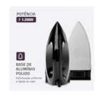 Ferro de Passar Roupa a Seco Mondial FSN-55-B - Preto Ferro de Passar Roupa a Seco Mondial FSN-55-B - Preto