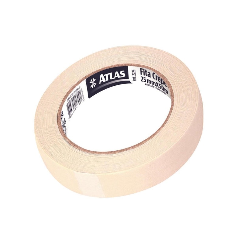 Fita Crepe 50mmX50m 2250 Atlas Fita Crepe 50mmX50m 2250 Atlas
