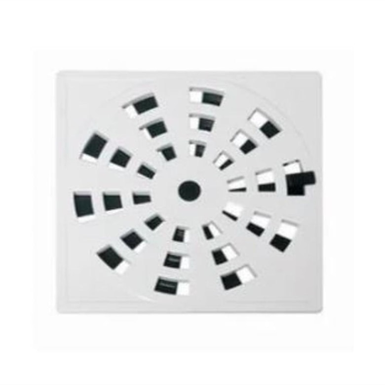 Grelha Quadrada Rotativa 9,4x9,4cm Branco GRB11 Astra