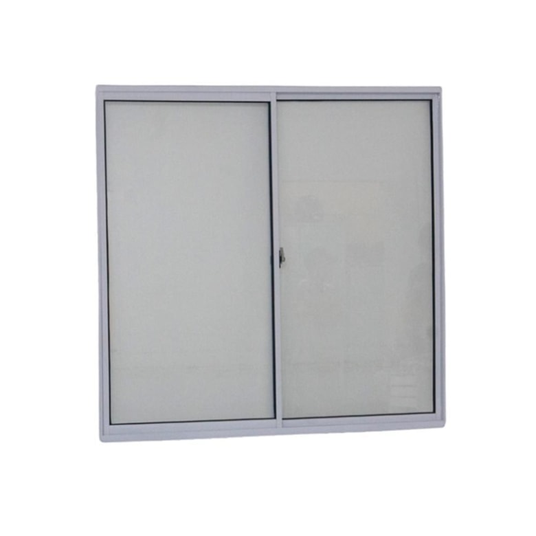 Janela 100x100cm Alumínio 2 Folhas Vidro Liso SB/SG 18480 Smg