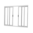 Janela 100x120cm Alumínio 4 Folhas Linha Pop 485 Esquadrisol Janela 100x120cm Alumínio 4 Folhas Linha Pop 485 Esquadrisol