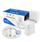 Kit Bacia com Caixa Acoplada Misti Branco CBMIS00 Icasa