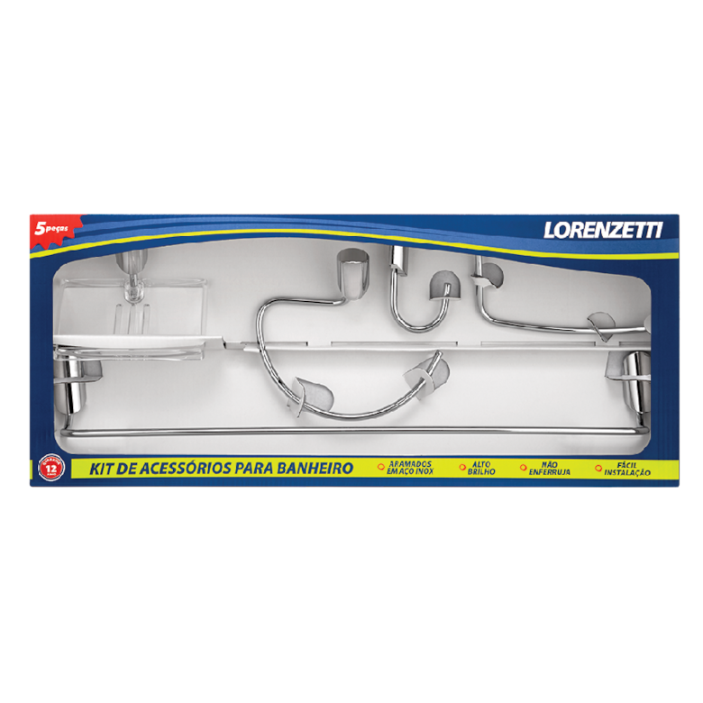 Kit De Acessórios LorenJoy 2000 C32 Com 5 Peças 7041255 Lorenzetti