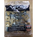 Kit de Fixação e Vedação Para Telha PVC Plan Colonial Marfim com 20 peças Afort Kit de Fixação e Vedação Para Telha PVC Plan Colonial Marfim com 20 peças Afort