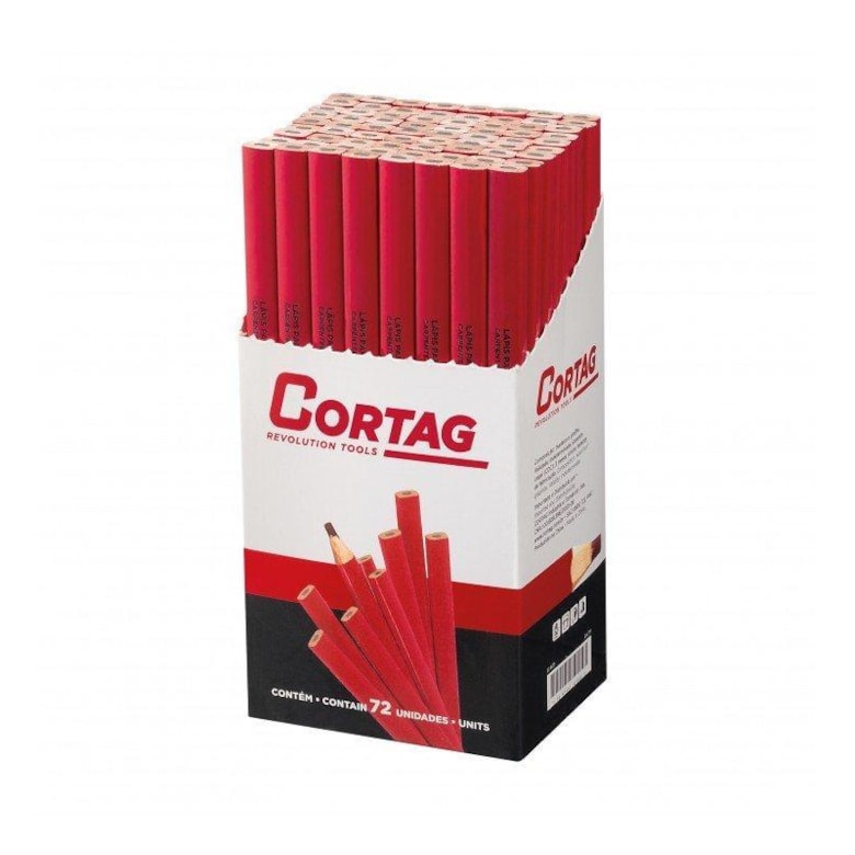Lápis Carpinteiro 61803 Cortag Lápis Carpinteiro 61803 Cortag