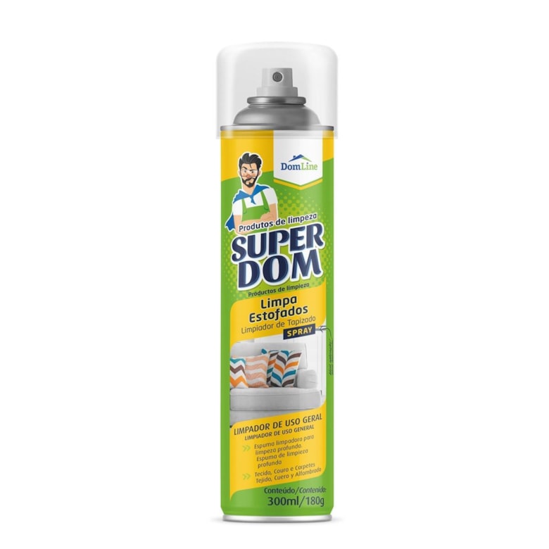 Limpa Estofados 300ml 0210166 SuperDom