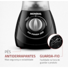 Liquidificador Mondial Easy Power L-550 2 Velo - 2 Velocidades 550W