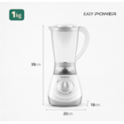 Liquidificador Mondial Easy Power L-550-W - Branco 2 Velocidades 550W