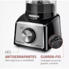 Liquidificador Turbo L1000 Bi 1000w Preto Mondial 110v