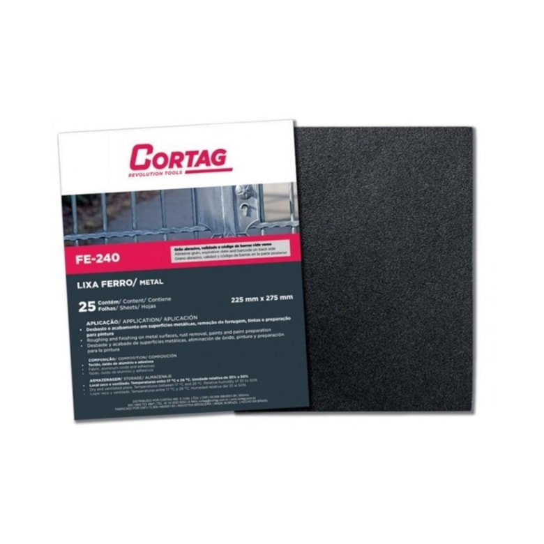 Lixa Ferro FE240 GR 180 61528 Cortag
