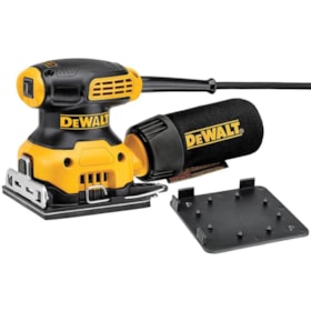 Lixadeira Orbital 1/4 Folha de Lixa 127V DWE6411BR Dewalt