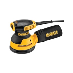 Lixadeira Orbital 1/4 Folha de Lixa 127V DWE6411BR Dewalt