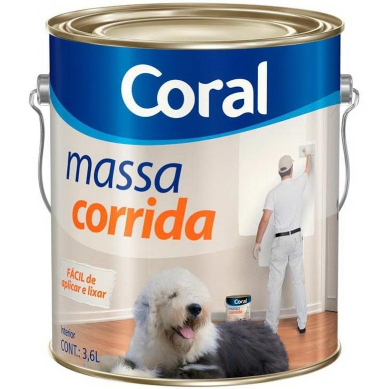 Massa PVA 3,6 Litros 6kg 5202594/5486901 Coral