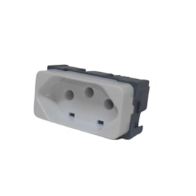 Modulo Tomada B3 2p+t 10a 250v Br Pa019416 Margirius Modulo Tomada B3 2p+t 10a 250v Br Pa019416 Margirius