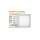 Painel Led Quadrado Sobrepor 18W 6.500K Branca Fria Bivolt 12765 Economax Painel Led Quadrado Sobrepor 18W 6.500K Branca Fria Bivolt 12765 Economax