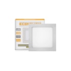 Painel Led Quadrado Sobrepor 24W 6.500K Branca Fria Bivolt 12766 Economax