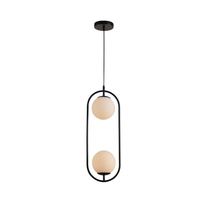 Pendente Pérola Arco Duo 2xG45 Preto 340475803 Avant Pendente Pérola Arco Duo 2xG45 Preto 340475803 Avant