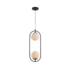 Pendente Pérola Arco Duo 2xG45 Preto 340475803 Avant Pendente Pérola Arco Duo 2xG45 Preto 340475803 Avant