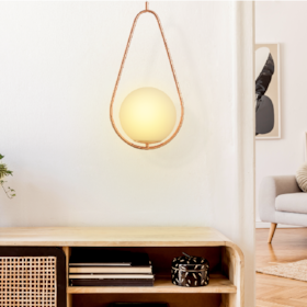 Pendente Pérola Gota 1xG45 Cobre 340394401 Avant Pendente Pérola Gota 1xG45 Cobre 340394401 Avant