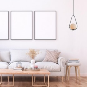 Pendente Pérola Gota 1xG45 Preto 340385805 Avant Pendente Pérola Gota 1xG45 Preto 340385805 Avant