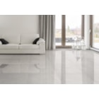 Piso HD Talc Polido 80x80A Retificado 2,62m² Rocha Porcelamaxx