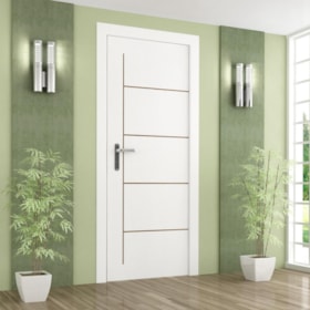 Porta Eva 210x70cm Branca Thaisi Porta Eva 210x70cm Branca Thaisi