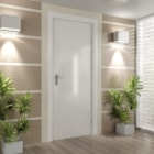 Porta Lisa 210x80cm Branca Thaisi Porta Lisa 210x80cm Branca Thaisi