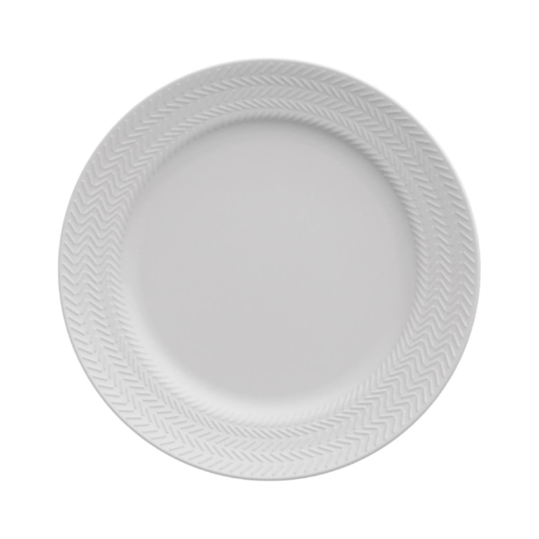 Prato Sobremesa Chevron Germer Prato Sobremesa Chevron Germer