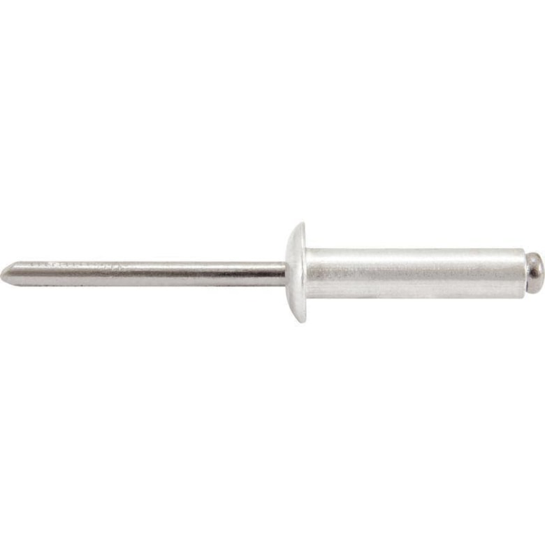 Rebite Alumínio 4,0X10,0 Com 100 Peças FM Nove54 Rebite Alumínio 4,0X10,0 Com 100 Peças FM Nove54