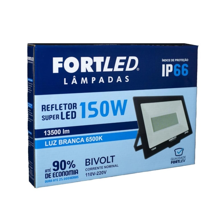 Refletor Led 150W 709 Fortled