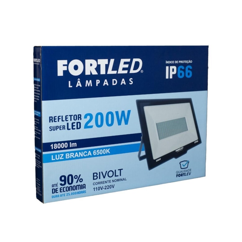 Refletor Led 200W 710 Fortled