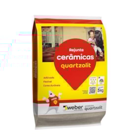 Rejunte Flexível Cinza Platina 5Kg Quartzolit Rejunte Flexível Cinza Platina 5Kg Quartzolit