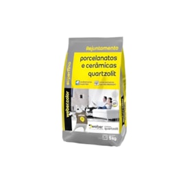 Rejunte para Porcelanatos e Cerâmicas Cinza Platina 5kg Quartzolit Rejunte para Porcelanatos e Cerâmicas Cinza Platina 5kg Quartzolit