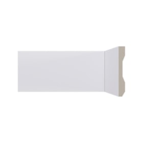 Rodapé Lev101 Branco Peça 2,40 Metros Poliestireno Santa Luzia Rodapé Lev101 Branco Peça 2,40 Metros Poliestireno Santa Luzia