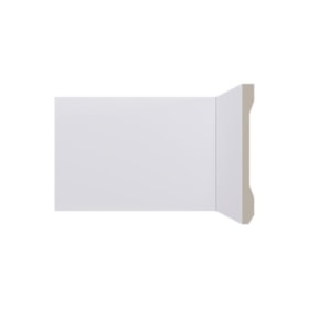 Rodapé LEV151 Branco Peça 2,40 Metros Poliestireno 150mm Santa Luzia Rodapé LEV151 Branco Peça 2,40 Metros Poliestireno 150mm Santa Luzia
