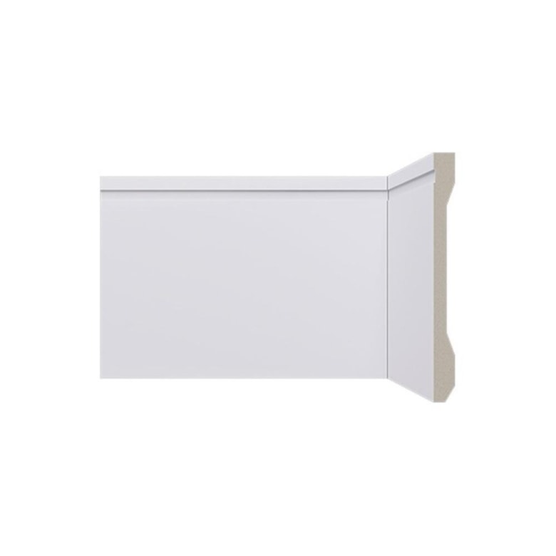 Rodapé LEV152 Branco Peça 2,40 Metros Poliestireno 150mm Santa Luzia Rodapé LEV152 Branco Peça 2,40 Metros Poliestireno 150mm Santa Luzia